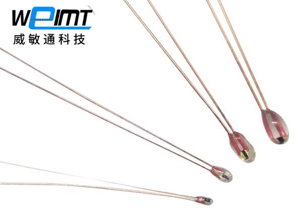 0.8mm单端玻封热敏电阻